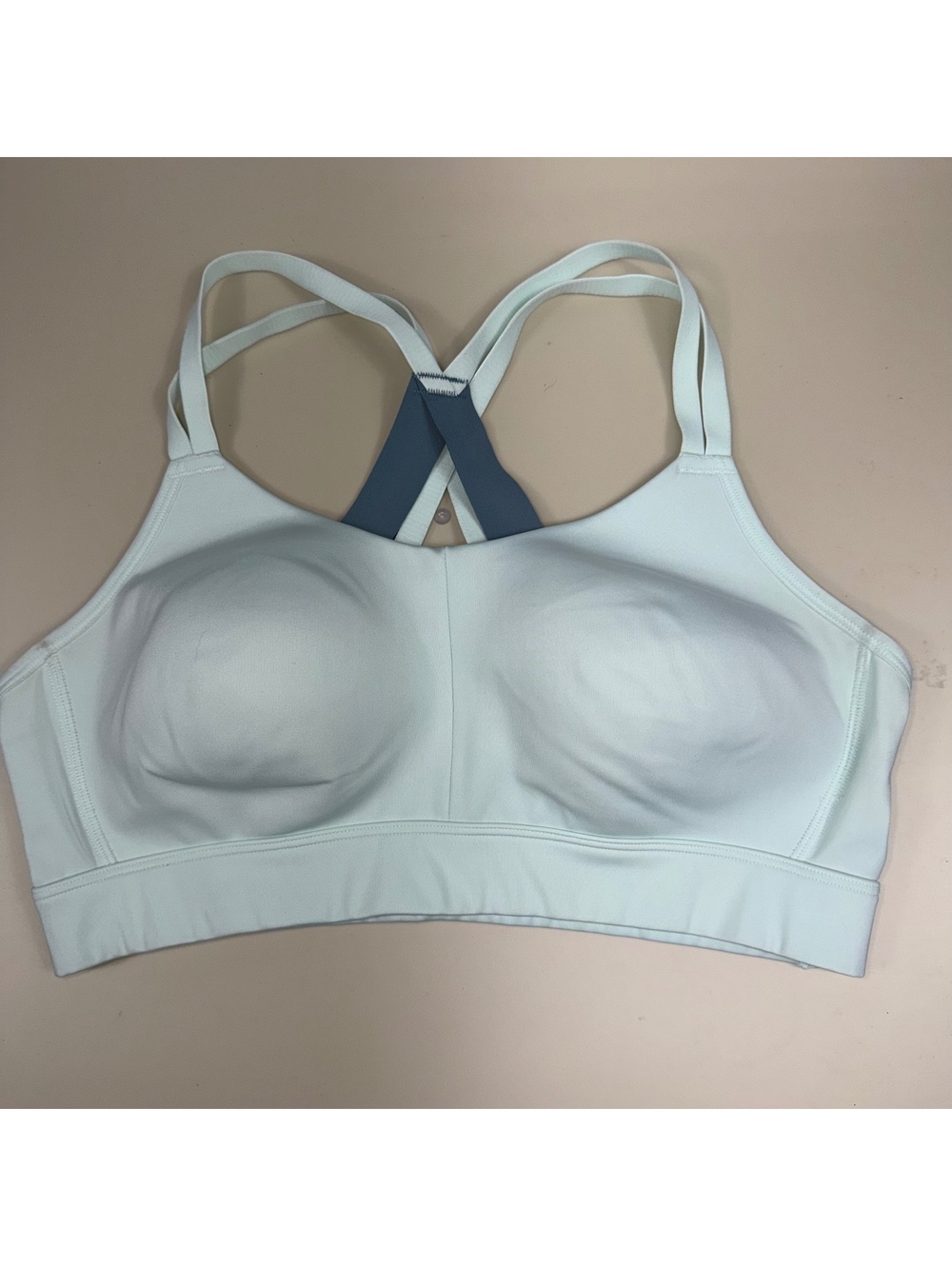 Under Armour Women’s High Impact Sports Bra Mint Racerback Padded Size Large